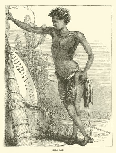 Zulu-jongen door English School