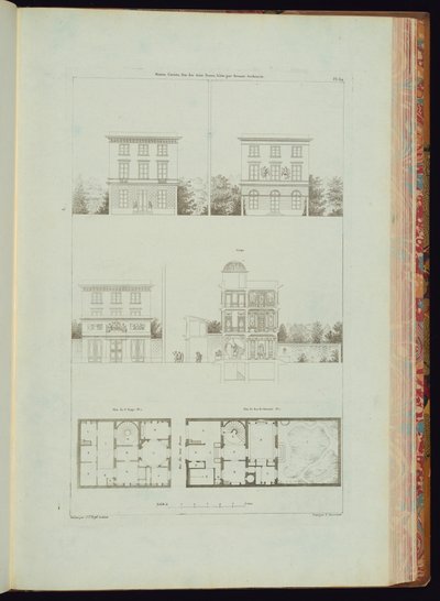 Gebonden prent (Frankrijk) door Engraved by Charles Nicolas Ransonnette