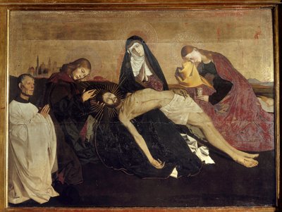 La pieta de Villeneuve les Avignon door Enguerrand Quarton