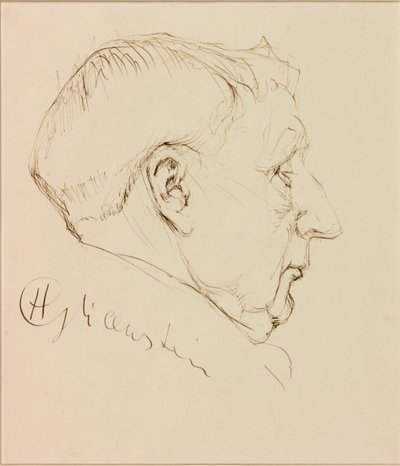 Portret van George Horton door Enoch Henryk Glicenstein