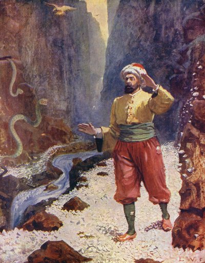 Sindbad in de Vallei van de Diamanten door Enoch Ward