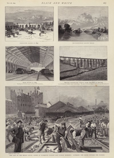 De Great Western Railway (GWR) door Enoch Ward