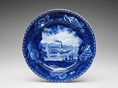 Bord, ca. 1825-1846 door Enoch Wood and Sons