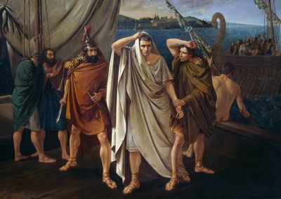 Moord op Pompeius de Grote door Enrico Bandini