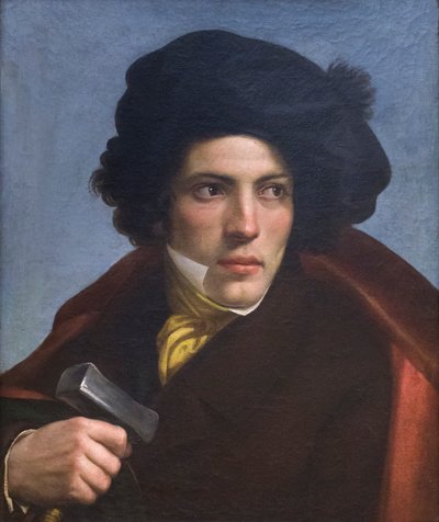 Portret van Tommaso Bandini, c.1830 door Enrico Bandini