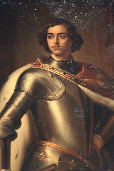 Portret van Peter de Grote door Enrico Belli