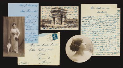 Persoonlijke archieven van correspondentie, 1897-1908, 1912-21 door Enrico Caruso