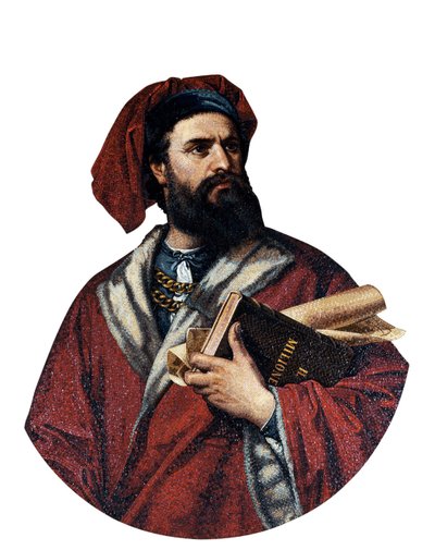 Marco Polo, 1867 door Enrico Podio