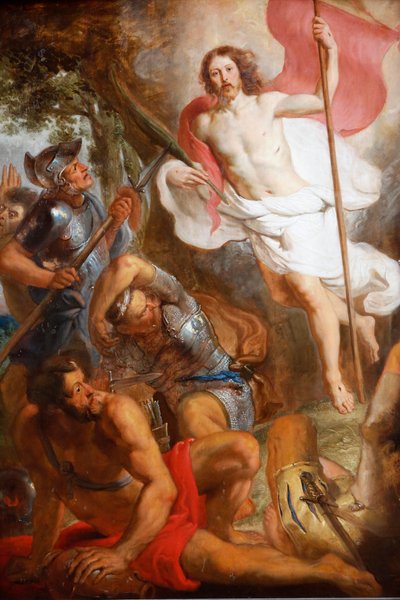 De wederopstanding van Christus door Erasme II Quellin door Erasmus II Quellinus