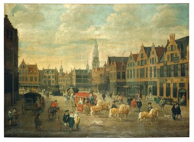 Meir in Antwerpen door Erasmus de Bie