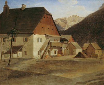 Het grote Hammerhaus in Hirschwang aan de Rax door Erasmus von Engert
