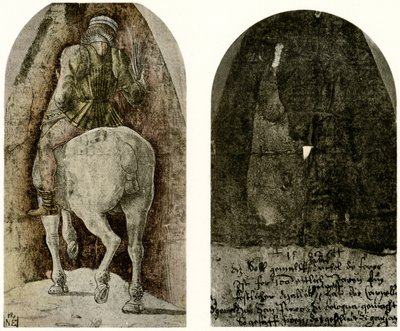 Ruiterfiguur voor de Garganelli-kapel in Bologna door Ercole de Roberti