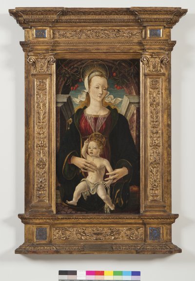Madonna en Kind door Ercole de Roberti