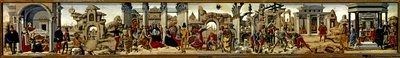 Wonderen van Sint Vincent Ferrer door Ercole de Roberti