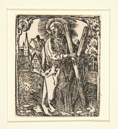 Sint Andreas door Erhard Schon