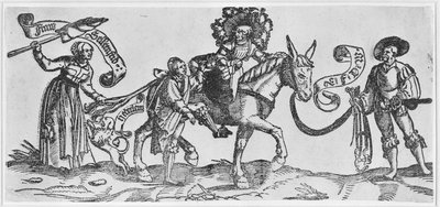 De feeks ("Frau Seltenfried") door Erhard Schon