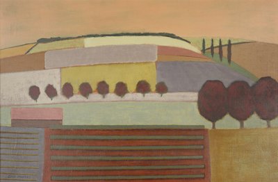 Roussillon Landschap door Eric Contemporary Artist Hains