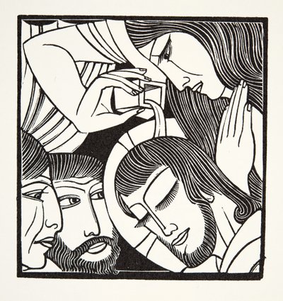Maria Magdalena door Eric Gill