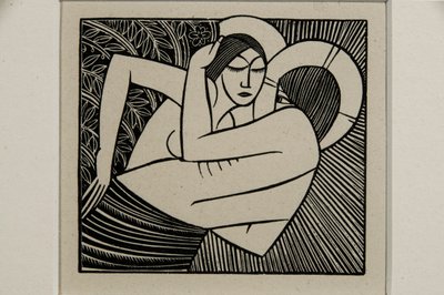 Versterk mij met appels door Eric Gill