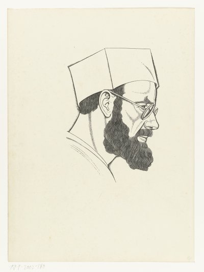 Zelfportret door Eric Gill