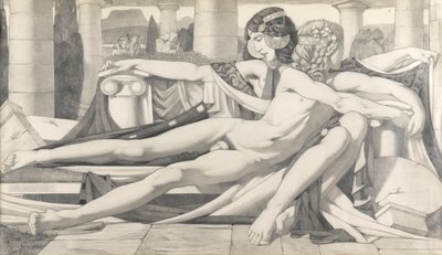 Eros en Aphrodite door Eric Harald Macbeth Robertson