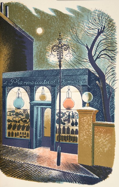 Apotheek, illustratie uit 