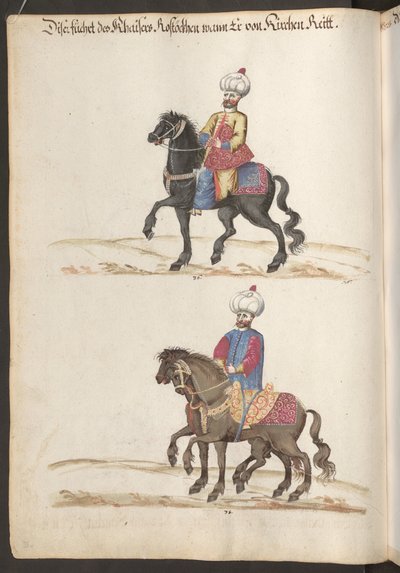 Het hof van de sultan door Erich Lessing