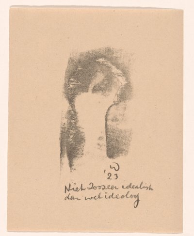 Niet zoozeer idealist dan wel ideoloog door Erich Wichmann