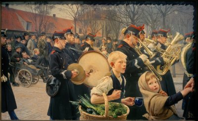 Wisseling van de wacht, 1888 door Erik Hennigsen