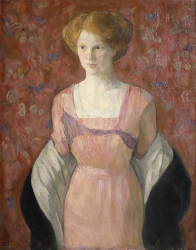 Anna Rode door Erik Theodor Werenskiold