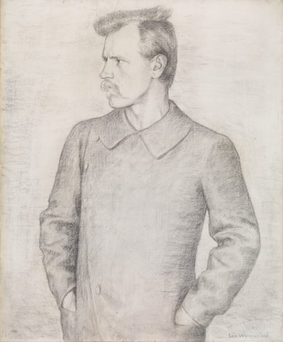 Fridtjof Nansen 1861-1930 door Erik Theodor Werenskiold