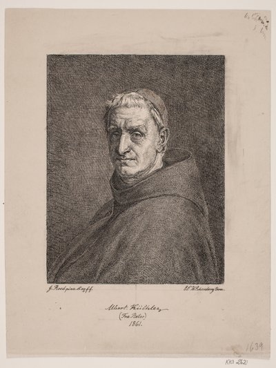 Albert Küchler door Erling Eckersberg