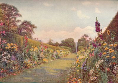 De lange grens, Holme Lacy, 1903 door Ernest Arthur Rowe