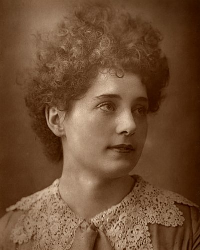 Blanche Horlock, Britse actrice, 1887 door Ernest Barraud