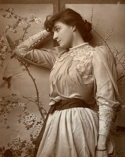 Cora Urquhart Brown-Potter, Amerikaanse actrice, 1887 door Ernest Barraud