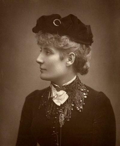 Harriett Jay, Britse auteur en toneelschrijver, 1888 door Ernest Barraud
