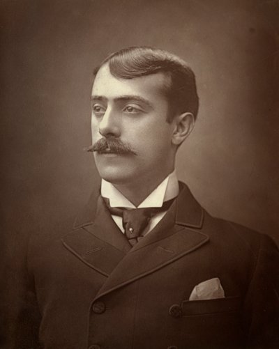 Laurence Cautley, Britse acteur, 1887 door Ernest Barraud