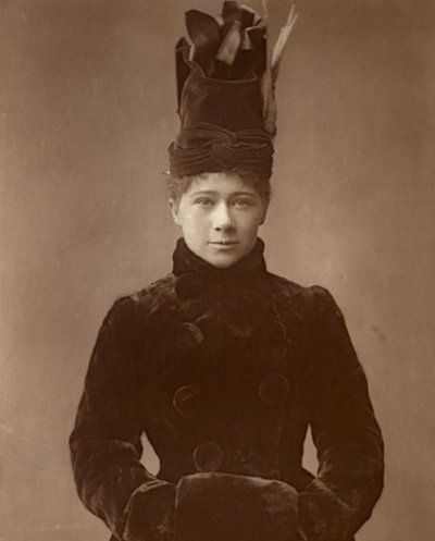 Marie Tempest, Britse actrice en zangeres, 1888 door Ernest Barraud
