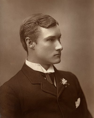 Percy Lynal, Britse acteur, 1887 door Ernest Barraud