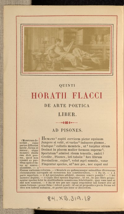 [Dichter liggend terwijl hij aan het werk is] door Ernest Barrias