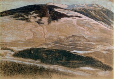 Crête de Thyon door Ernest Bieler