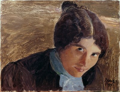 Marguerite Burnat-Provins door Ernest Bieler