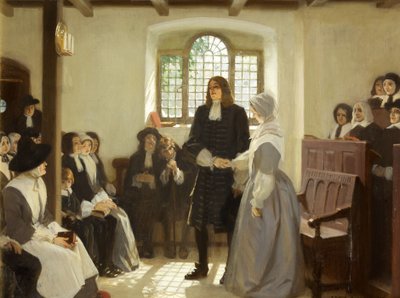 Het Huwelijk van William Penn en Hannah Callowhill door Ernest Board