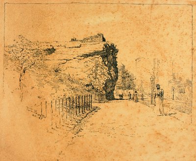New York, Oud Blokhuis door Ernest C. Peixotto