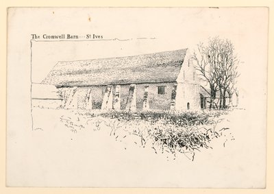 De Cromwell schuur, St. Ives door Ernest Clifford Peixotto