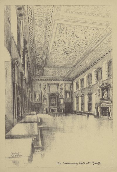 De Gouverneurszaal bij Barts door Ernest Coffin