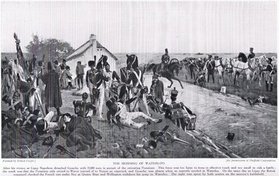 De ochtend van Waterloo, illustratie uit 