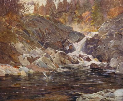 Een zijvallei in Perthshire door Ernest Edward Briggs