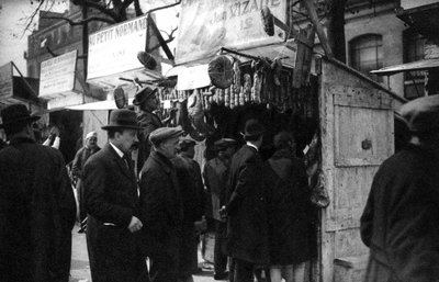 Ham Fair op de Boulevard Richard Lenoir, Parijs, 1931 door Ernest Flammarion