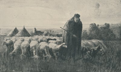 De Picardische Herder, 1919 door Ernest George Beach